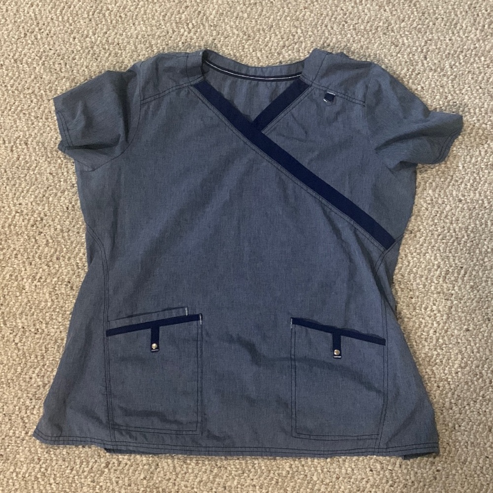 Scrub Star Top